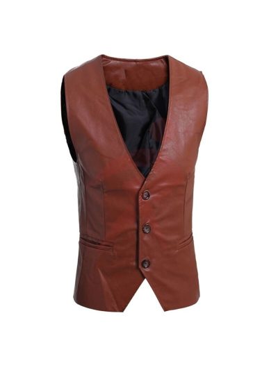 Leather Vest